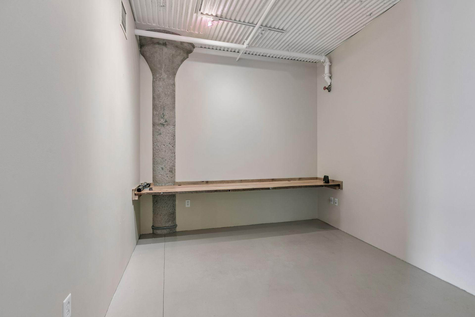 Rustic desk built in - bedroom or office space