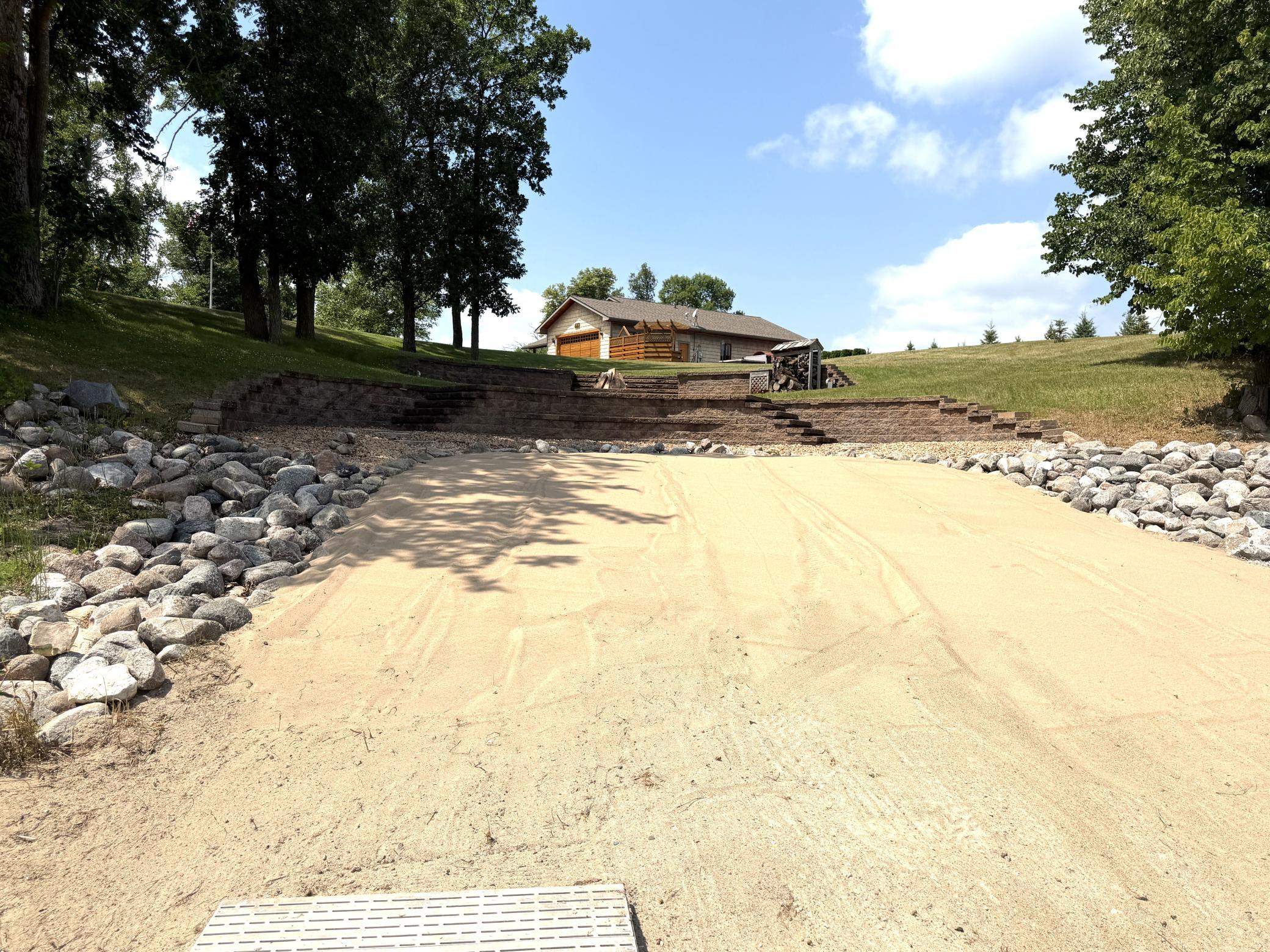 Wood Lake beach