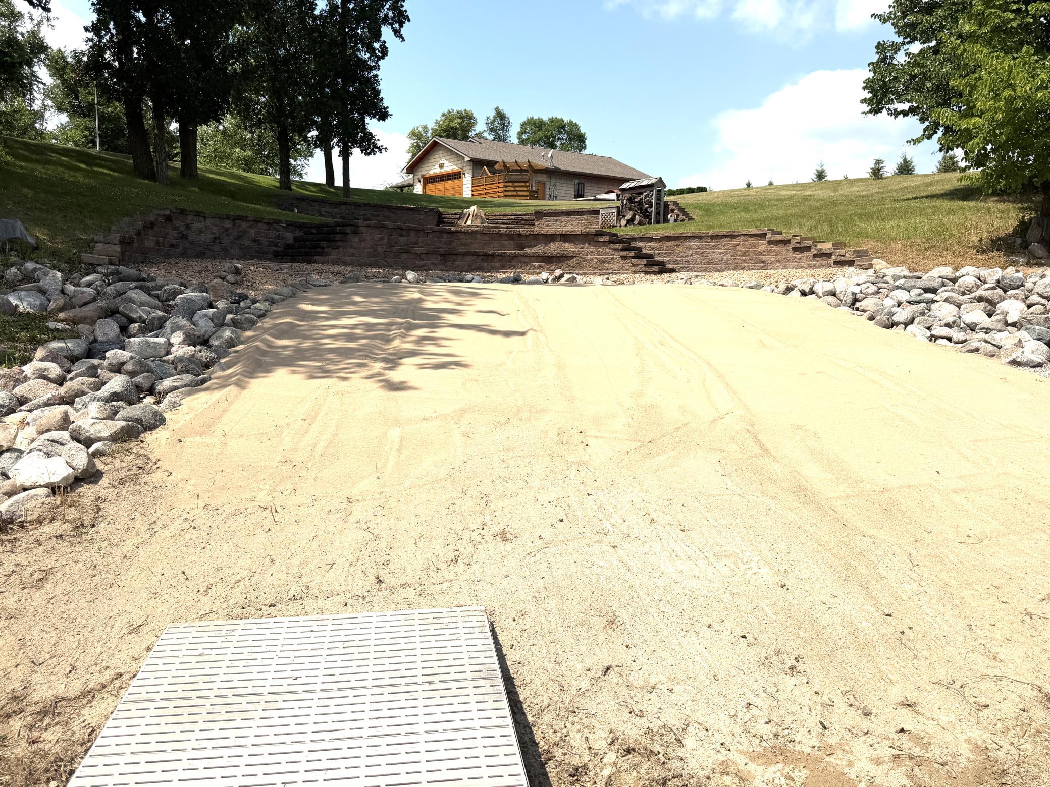 Wood Lake beach
