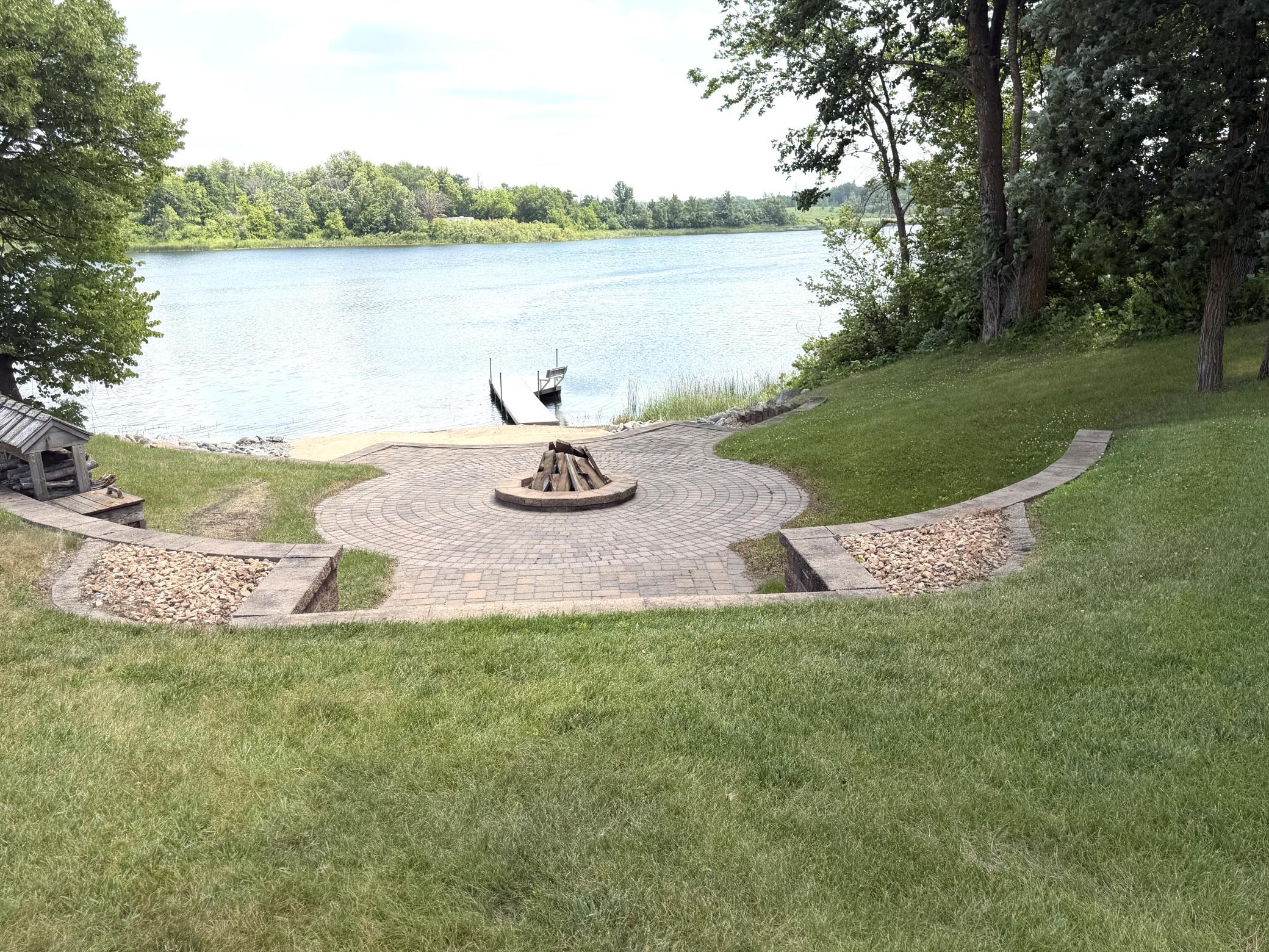Wood Lake beach