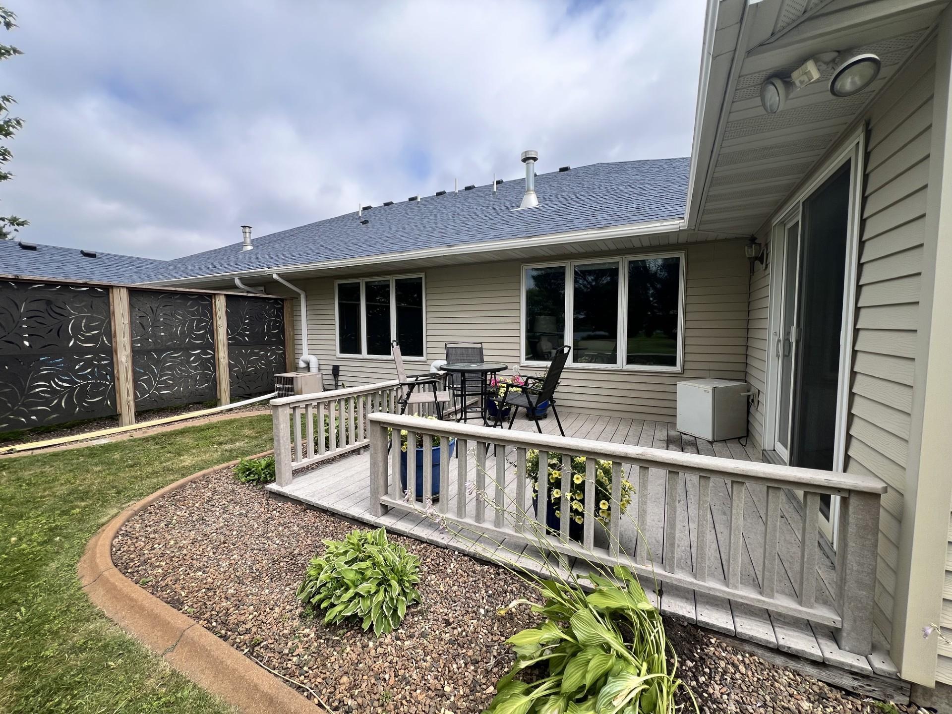 Back deck