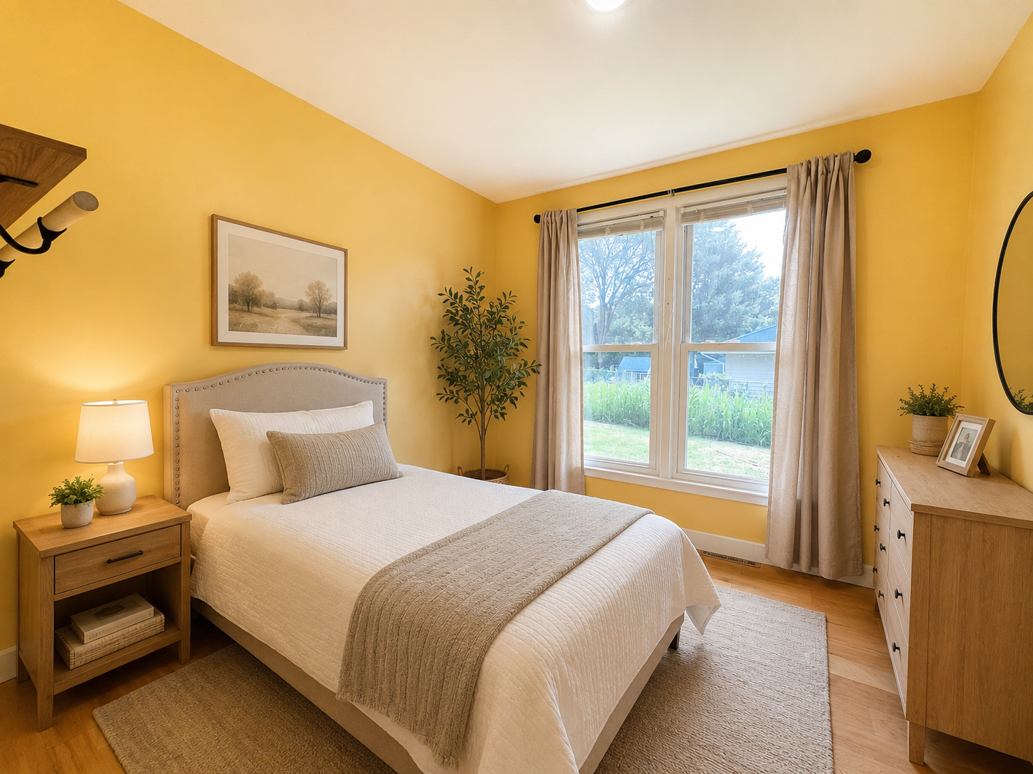 Virtually Staged Bedroom #2