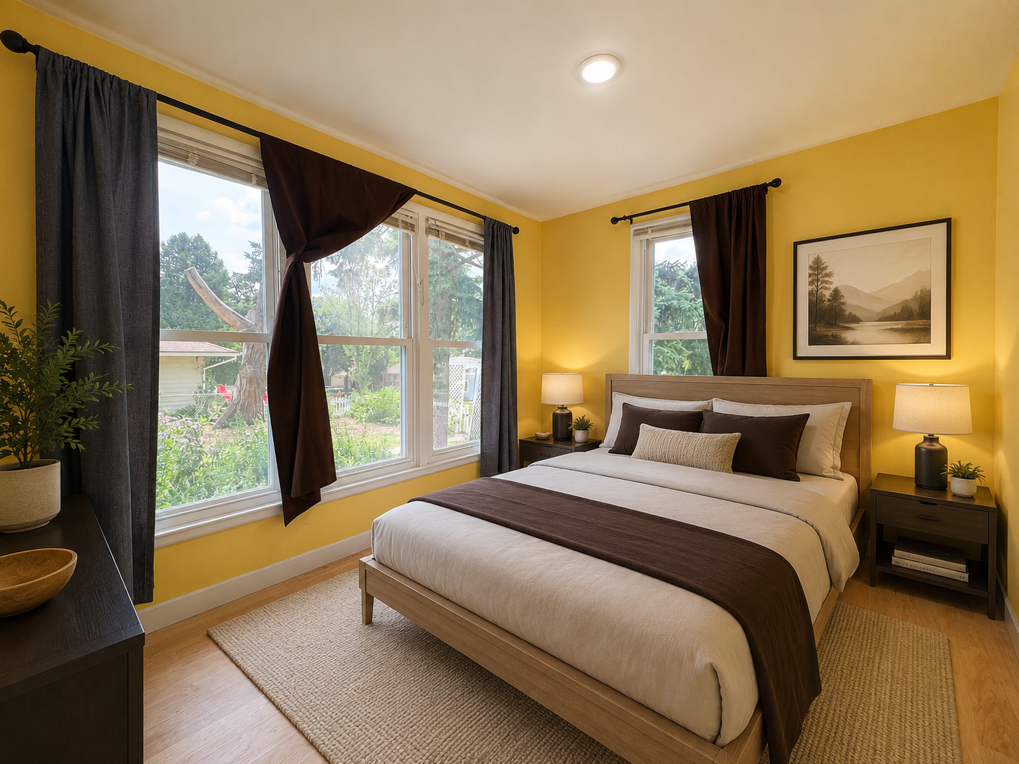 Virtually Staged Bedroom #1