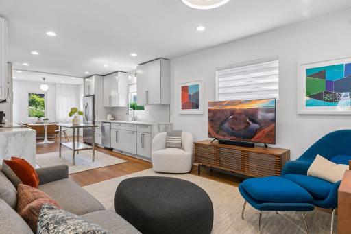 Modern, bright, and open.