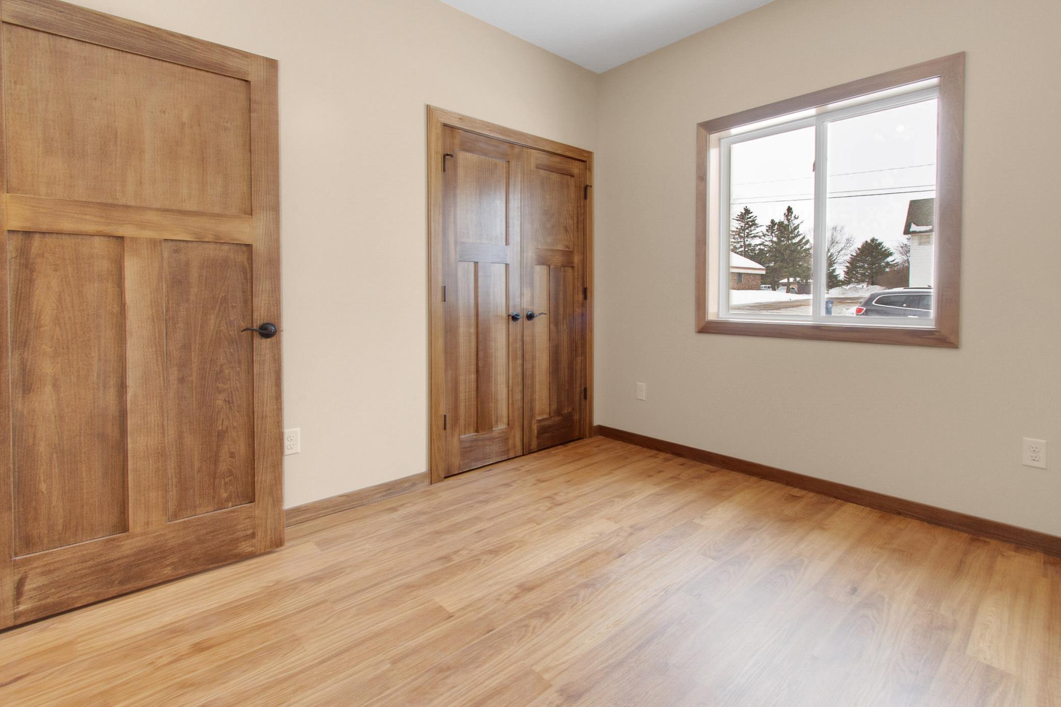 Quality paneled doors throughout.