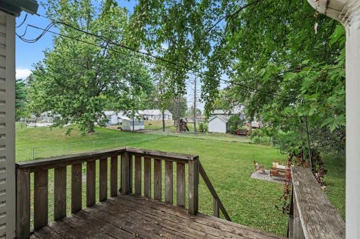 Back deck