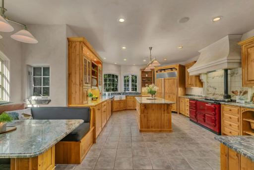 A chef's dream kitchen.