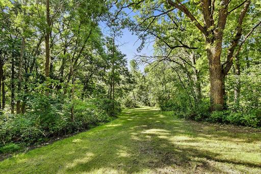 Over 8 miles of Stearns County Park Trails await your exploration, hemming the property in.