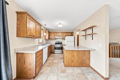 Well-designed kitchen with generous workspace and an efficient layout.