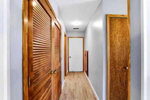 Hallway to garage