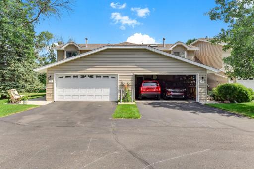 Attached 2 car garage