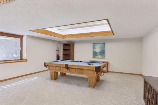 The recreation room is on the back side of the Family Room
