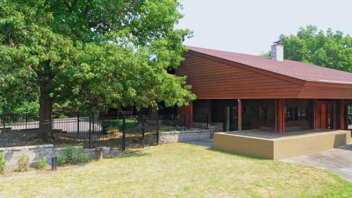 Fenced-in area for pets, gardening, or fun landscaping designs