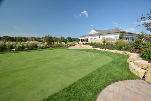 Beautiful greenery spaces for the event center setup and use.