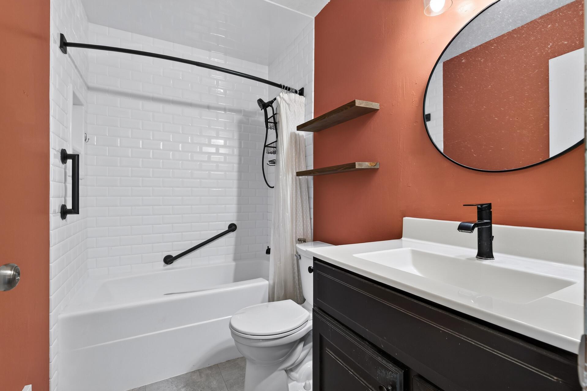 Primary Bathroom with modern updates