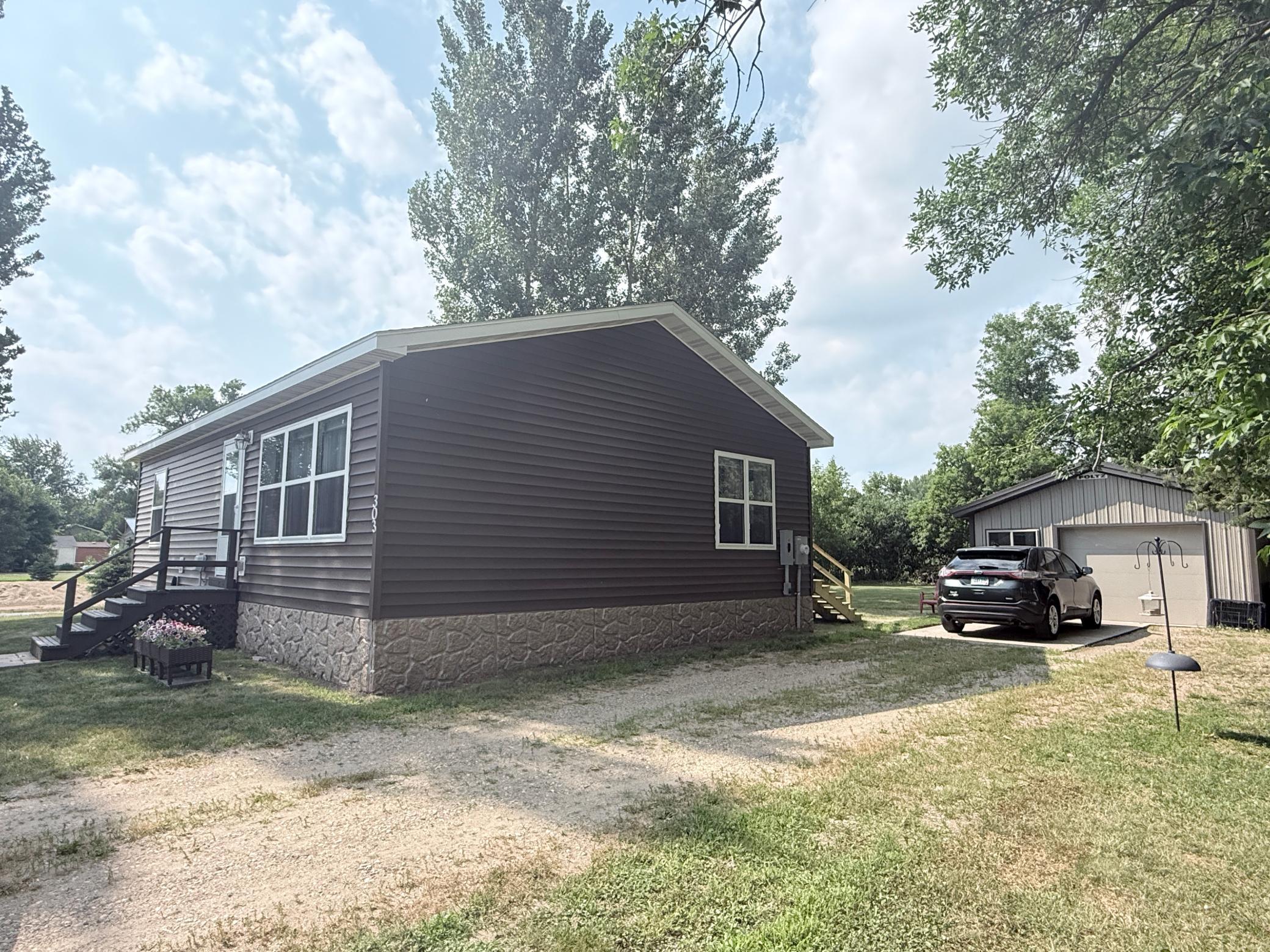 Driveway and Side