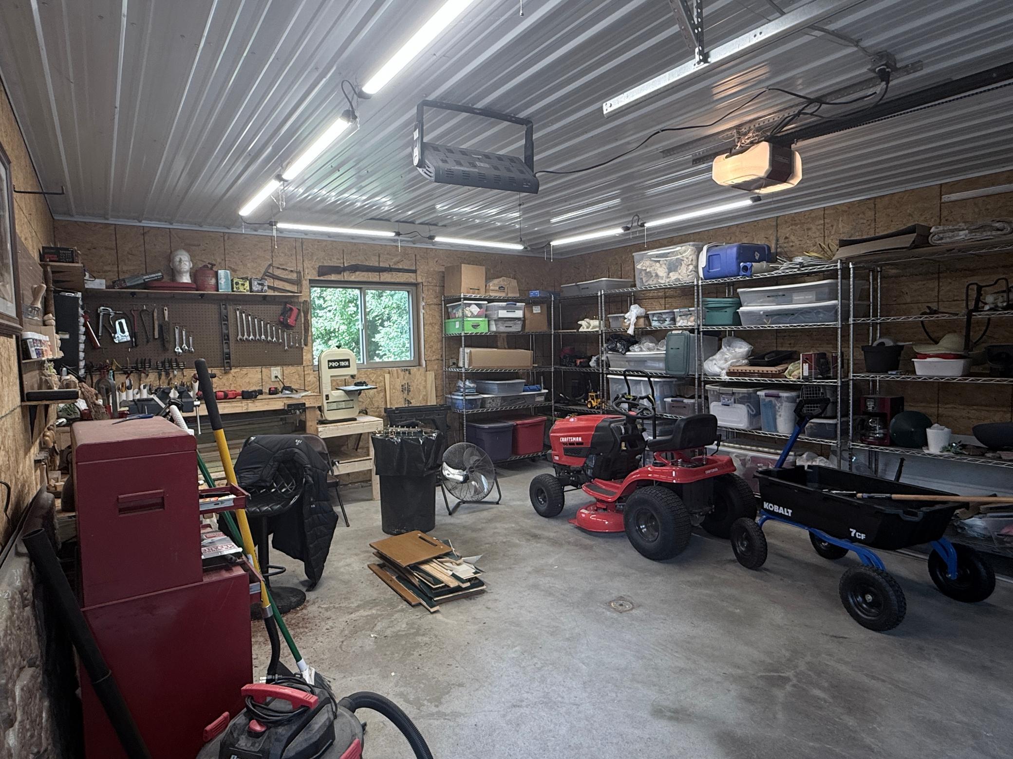 Finished Garage