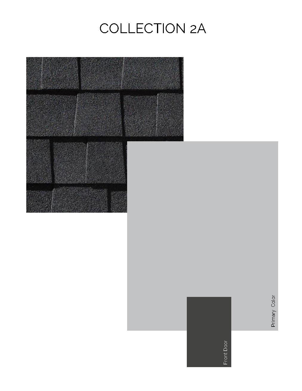 Modern and fresh exterior color selection for this home!