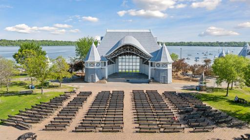 Lake Harriet Band Shell — Distinctive lakeside landmark and signature outdoor performance venue