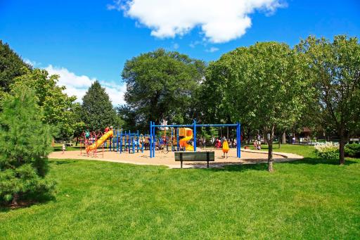 Linden Hills Playground — Family-friendly playground surrounded by expansive green space