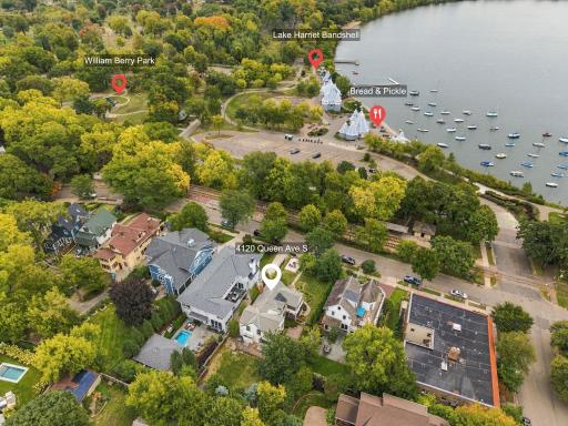 Now you can really see what makes this location so specialâLake Harriet is right outside your door.