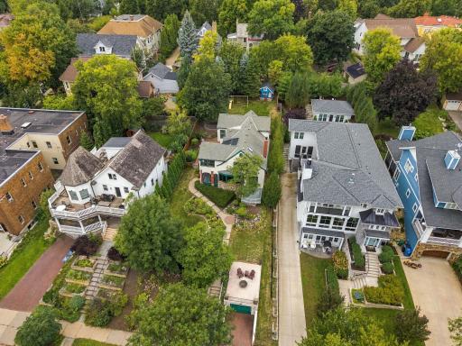 A great look at the house, the landscaping, and just how much property comes with it.