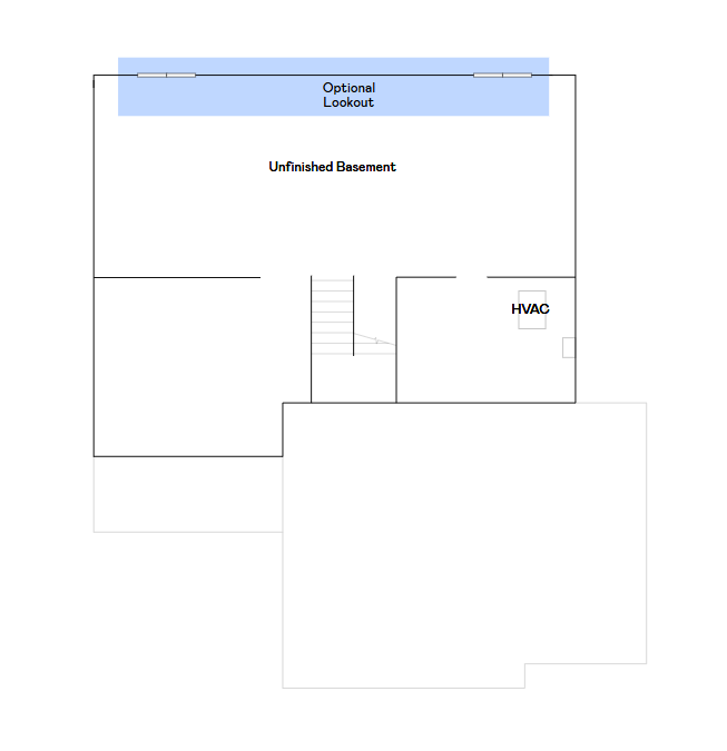 Bristol lower level floorplan