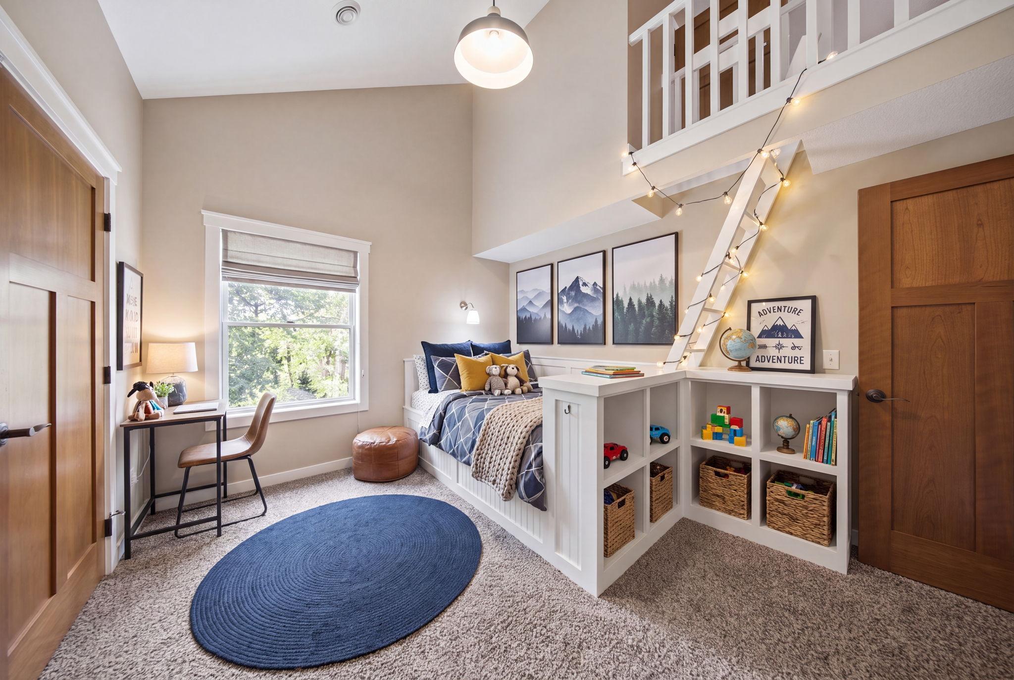 bedroom (virtually staged)