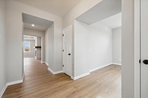 Illustration Only Entry Foyer and Flex Room