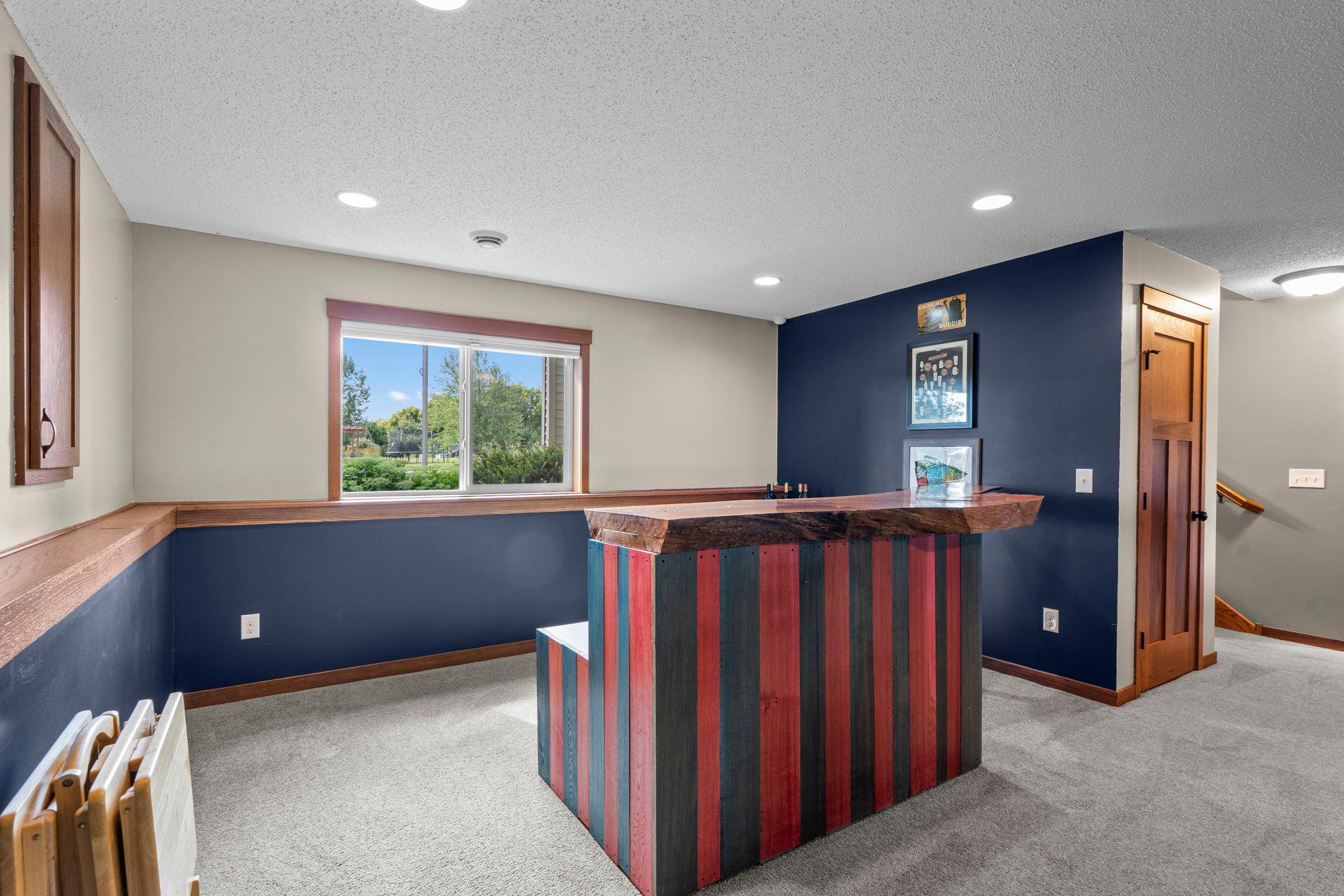 Bar area