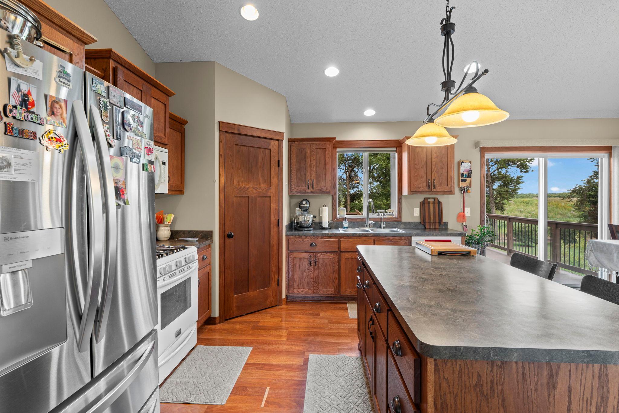Walk in pantry for plenty of storage