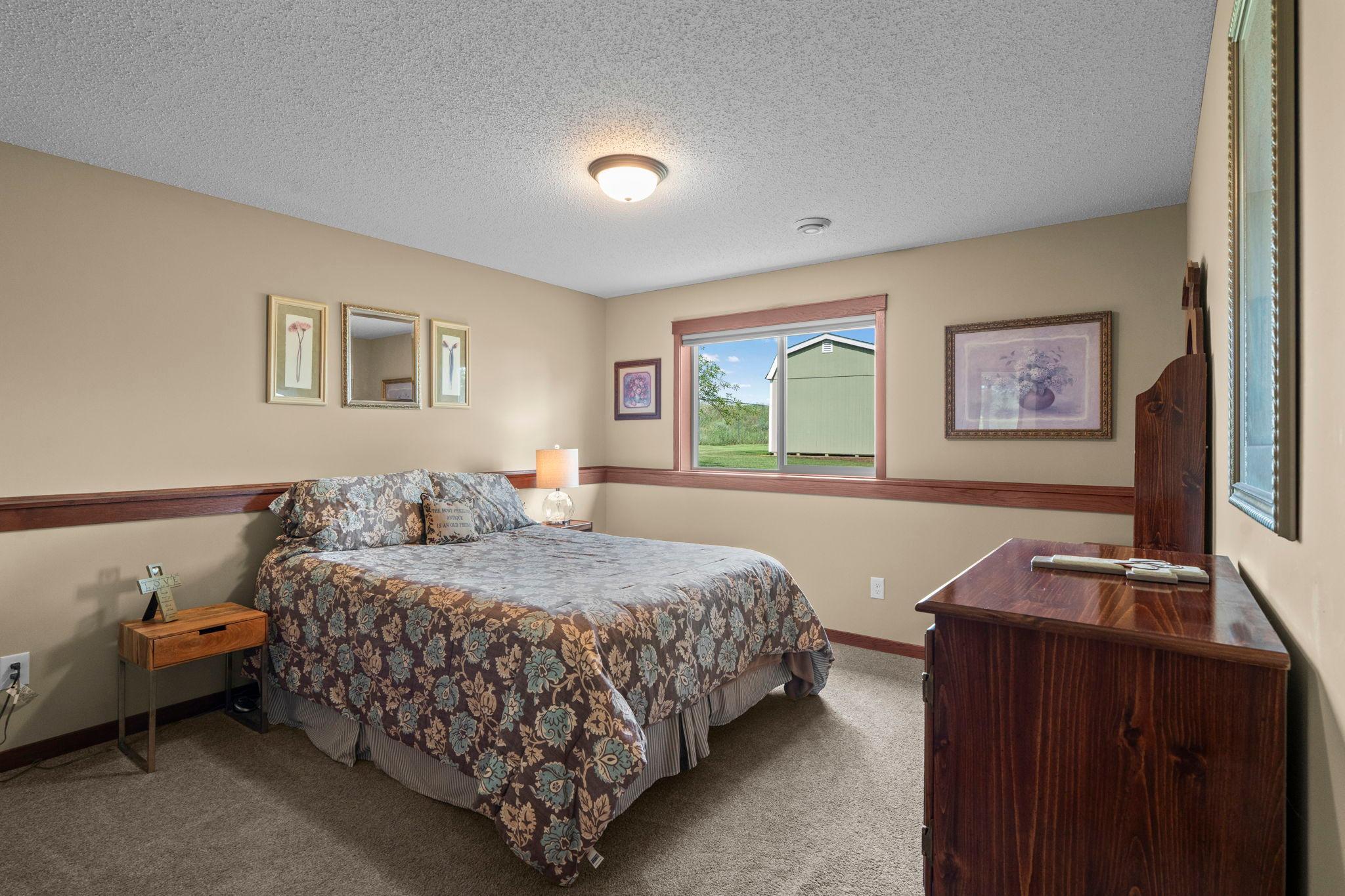 Bedroom #3 on the lower level