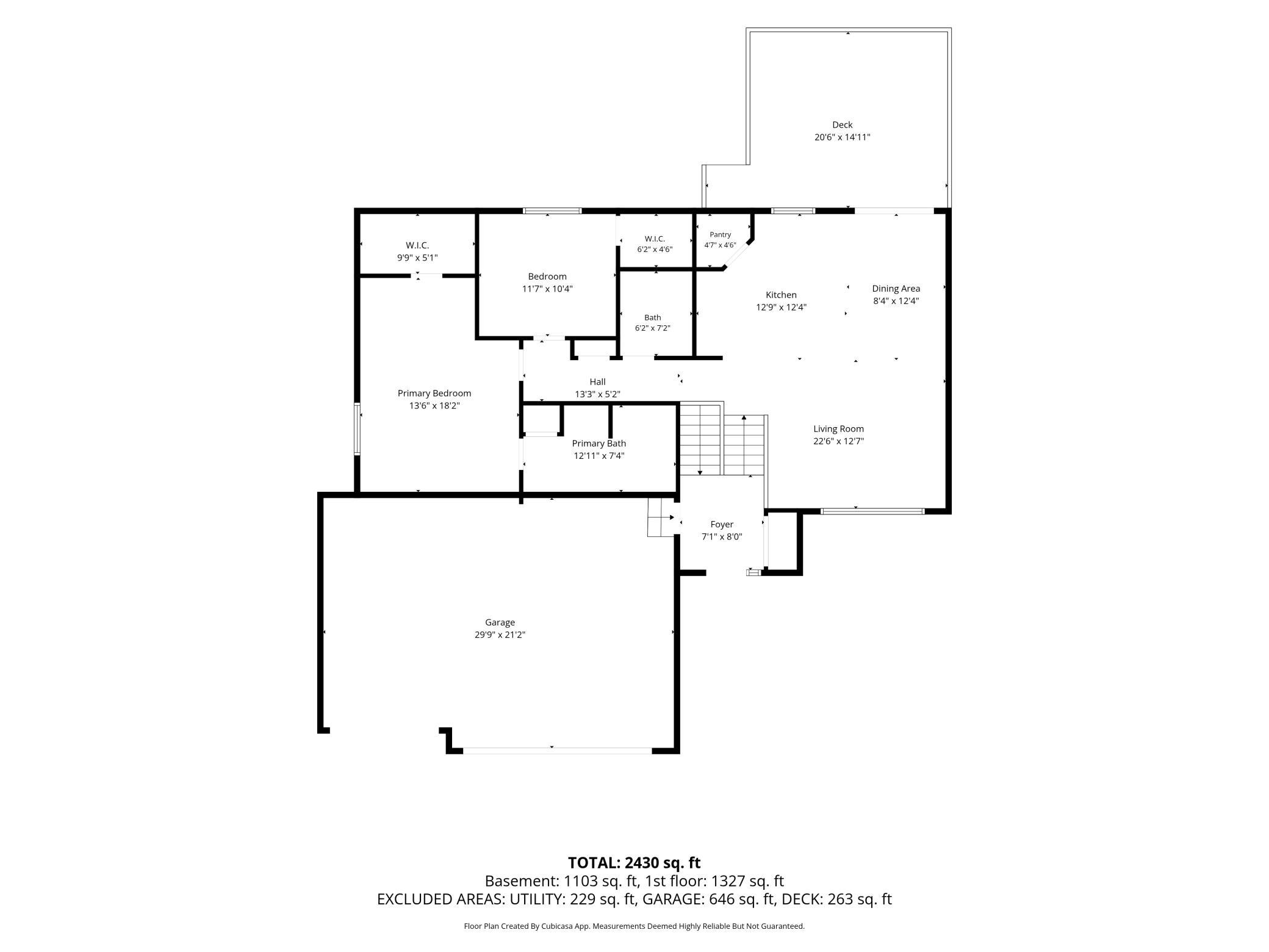 Upper Floor Plan