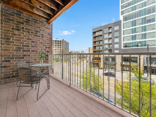 Balcony view from your private patio on the 3rd floor. Very close to the elevators!