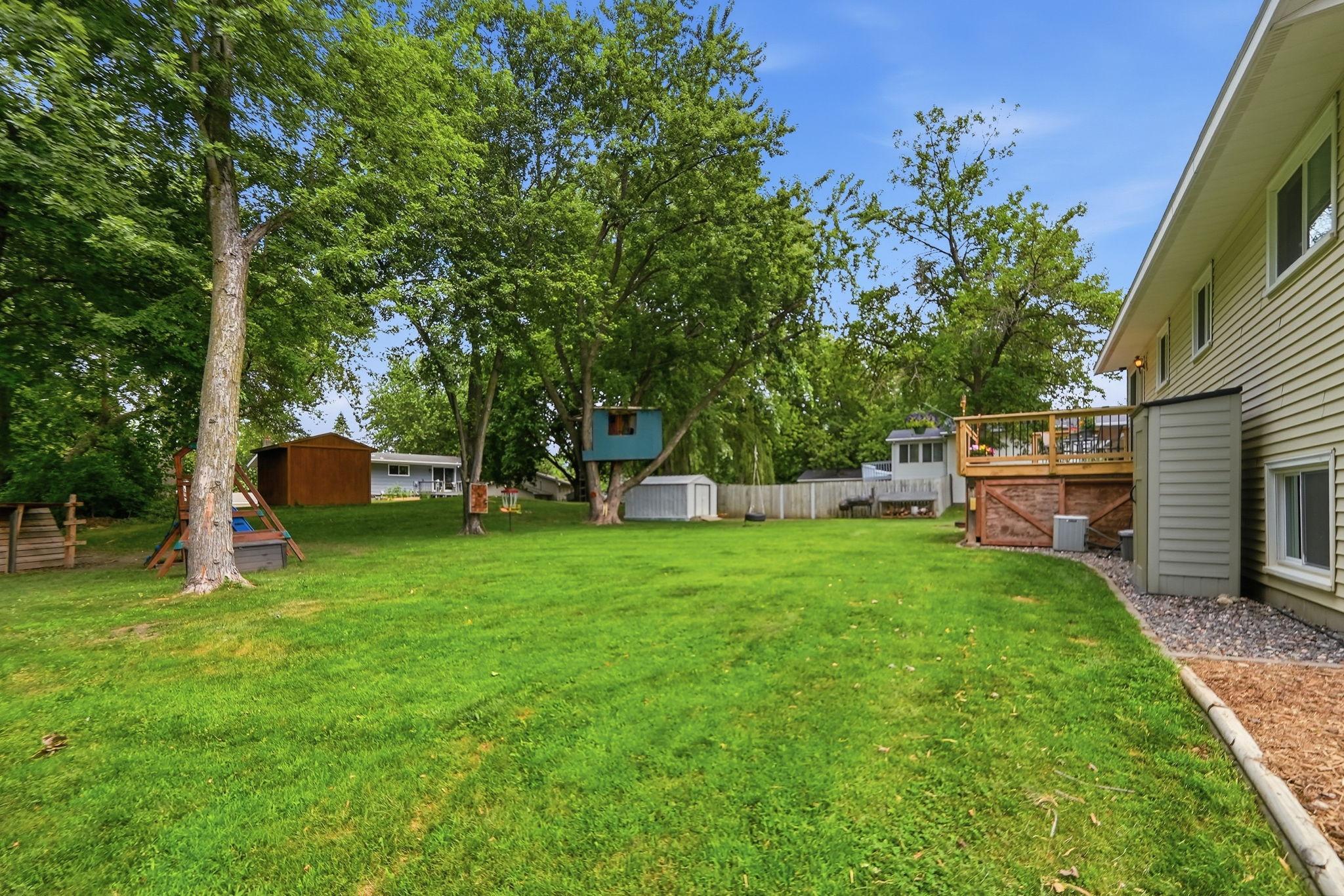 Spacious Backyard