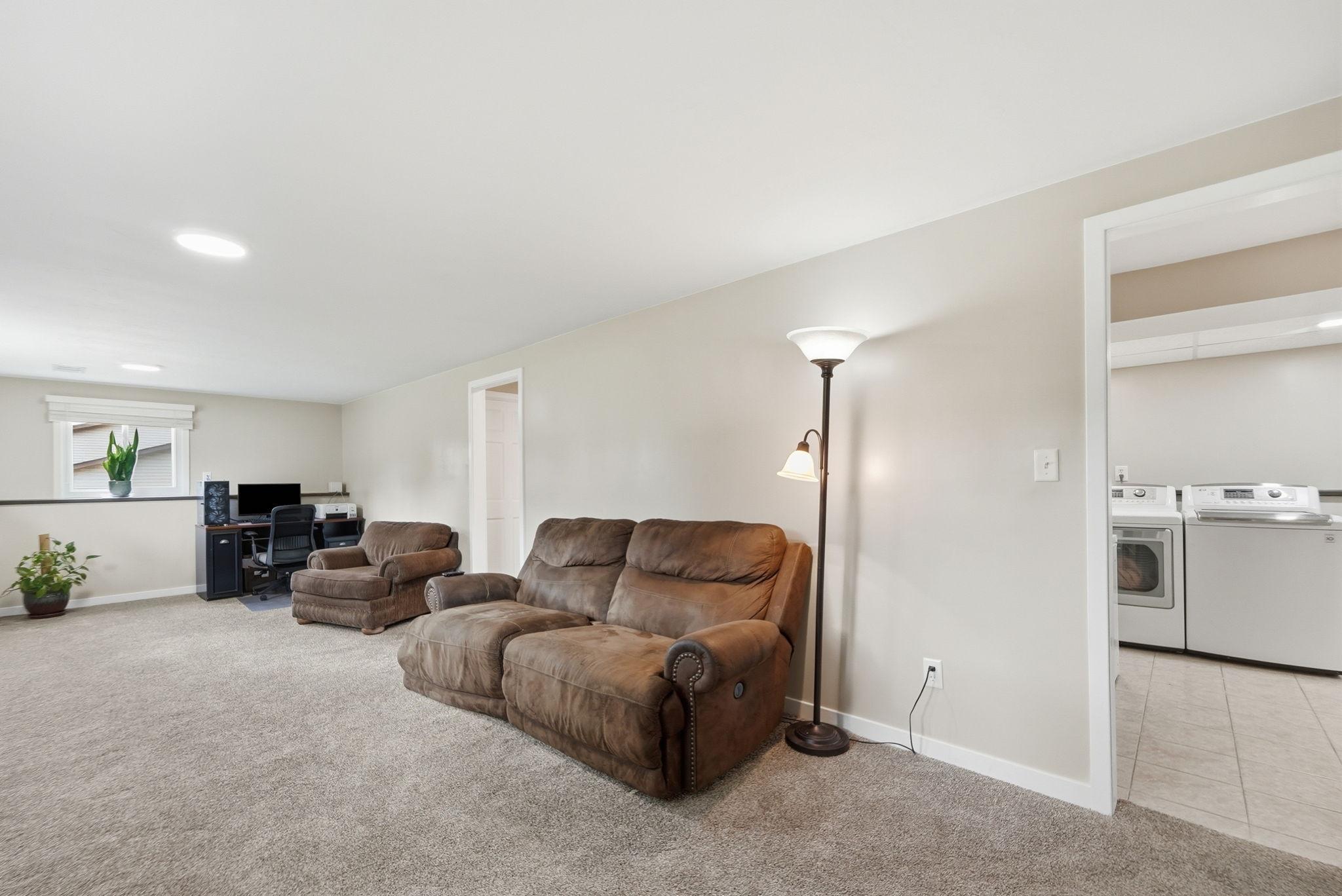 Spacious Family room