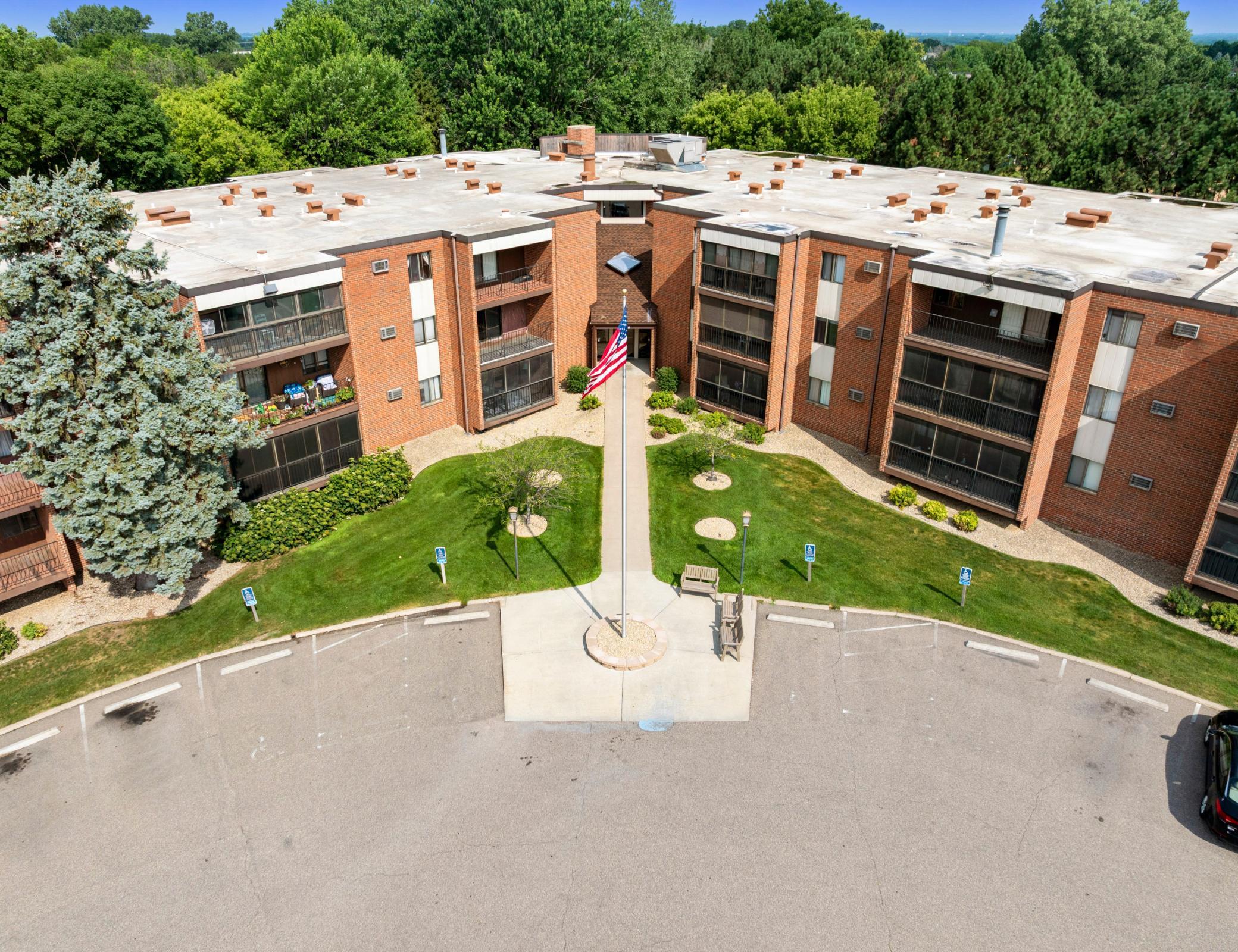 This spacious development, surrounded by mature trees and greenery, was thoughtfully designed and built strictly for condominium purposes in 1982.