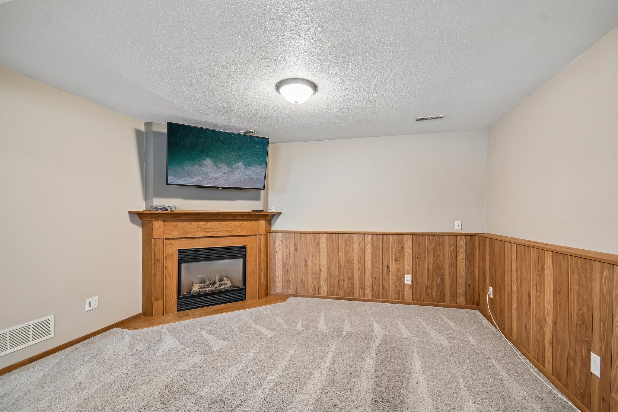 Lower level family room