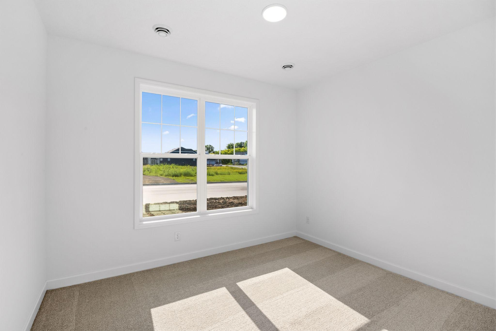The bedrooms are private and comfortable spaces within the home, each offering convenient closet storage.