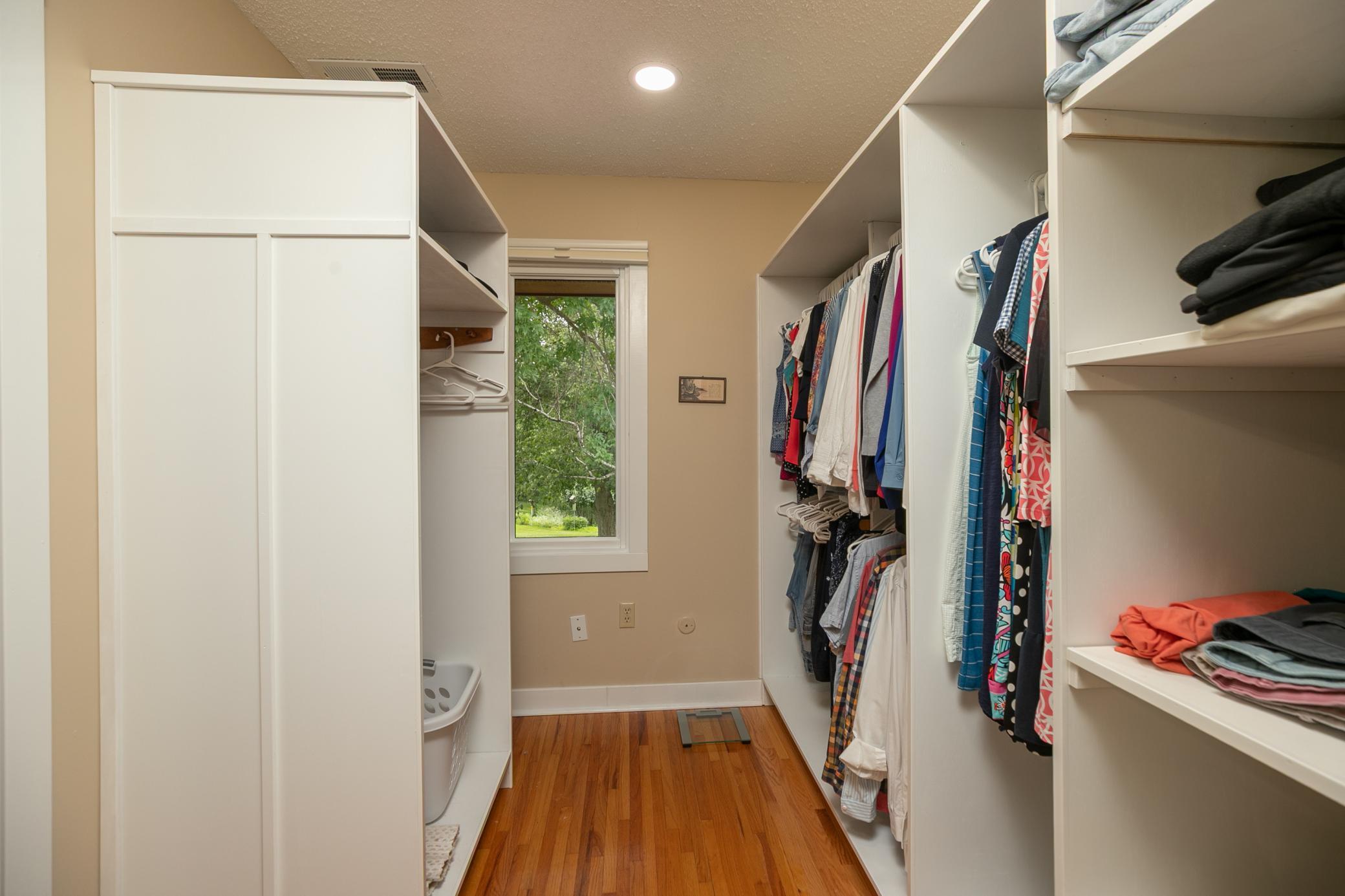 Primary Walk in Closet