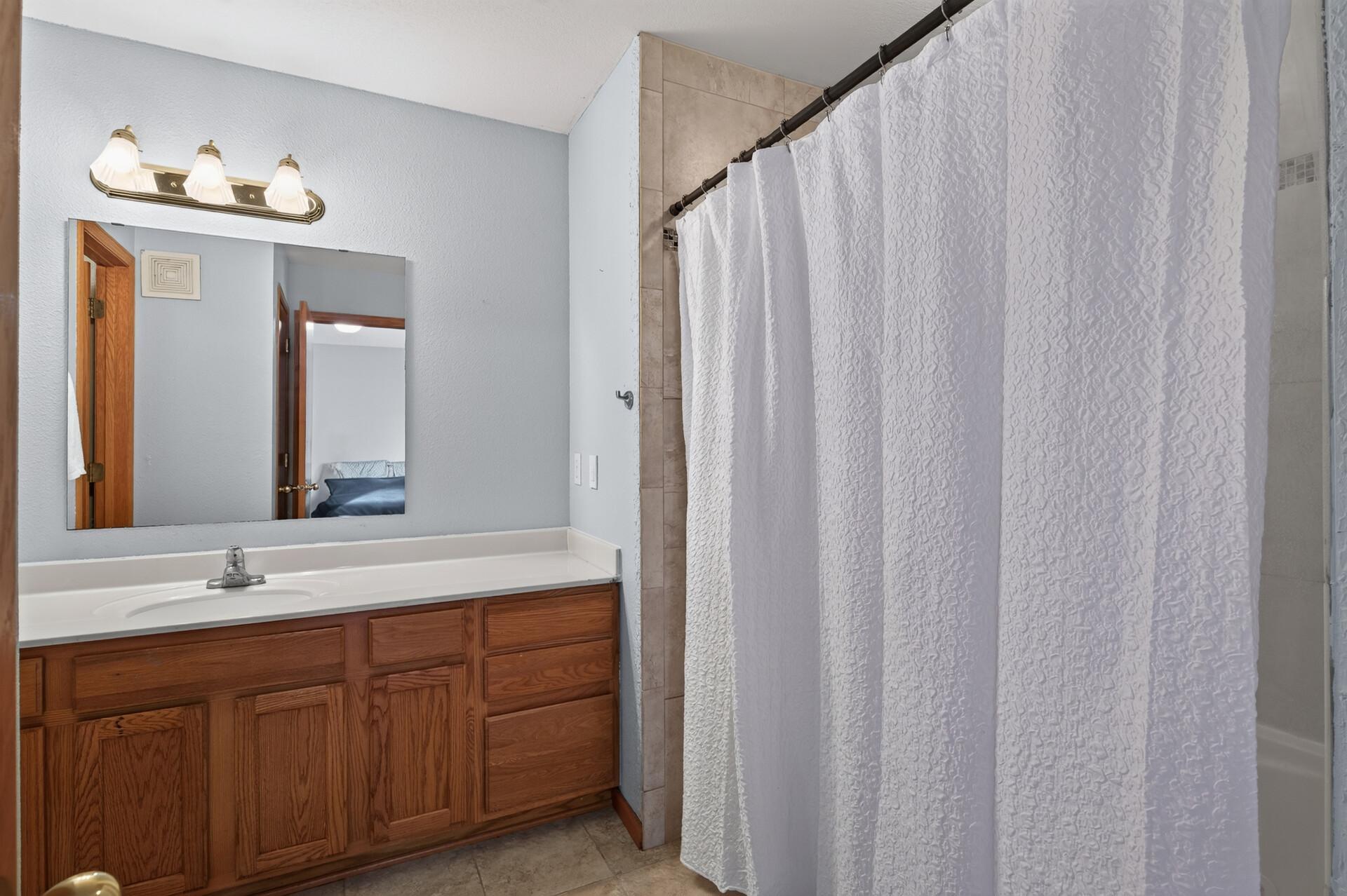 Private primary bath
