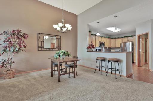 Huge formal dining area that could accommodate a large table to host 8-10-12 guests.