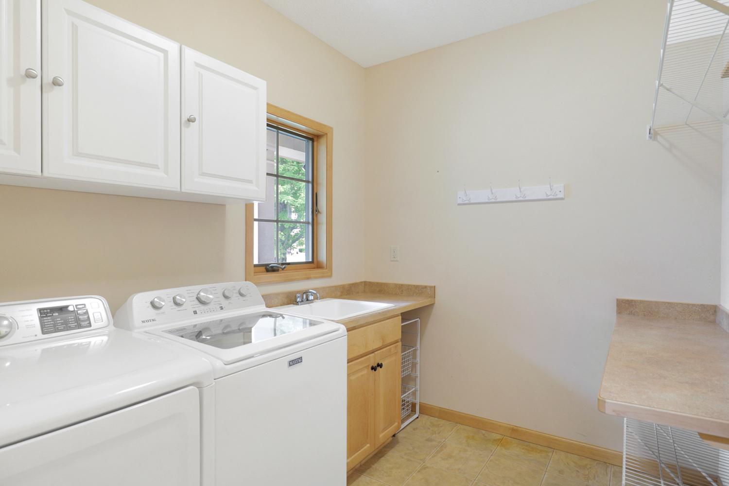 Main floor laundry