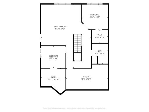 Lower Level Floor Plan