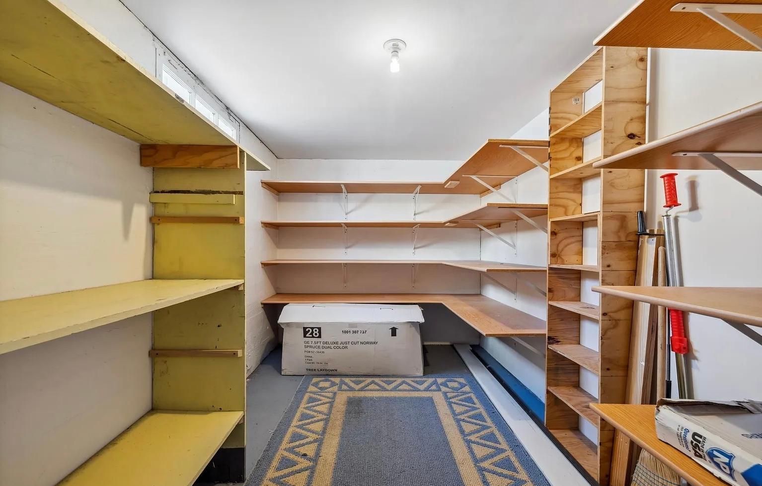 Basement Storage