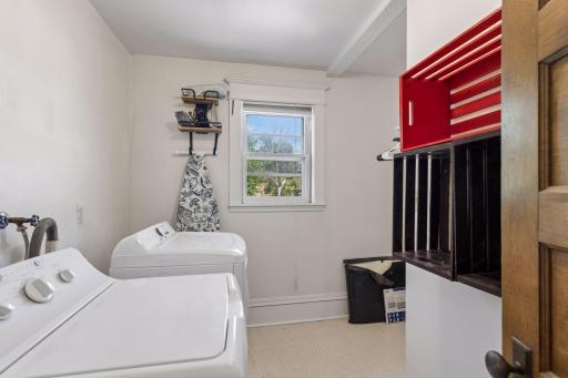 Convenient laundry room on the second floor.