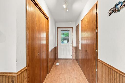 Tons of closets and storage space in this property.