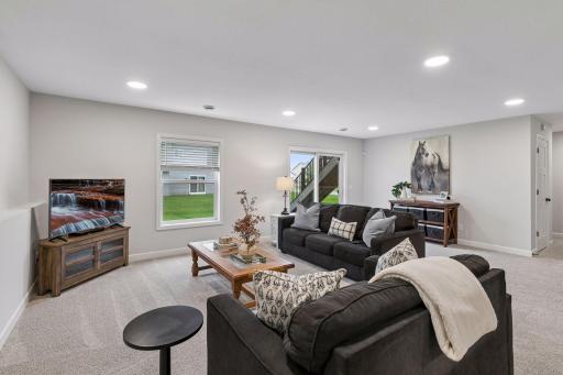 Just off the family room, enjoy the convenience of a walkout lower level with sliding glass doors leading directly to the concrete patio and backyard.