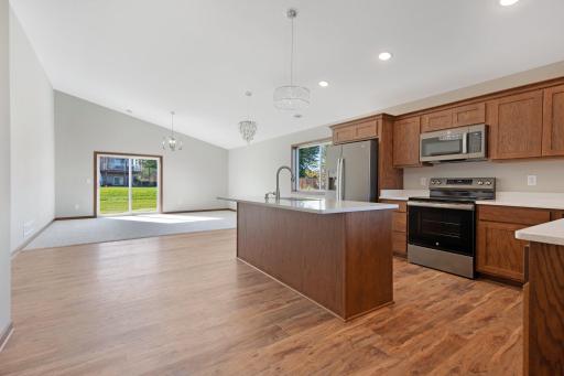 Kitchen To Living Room View