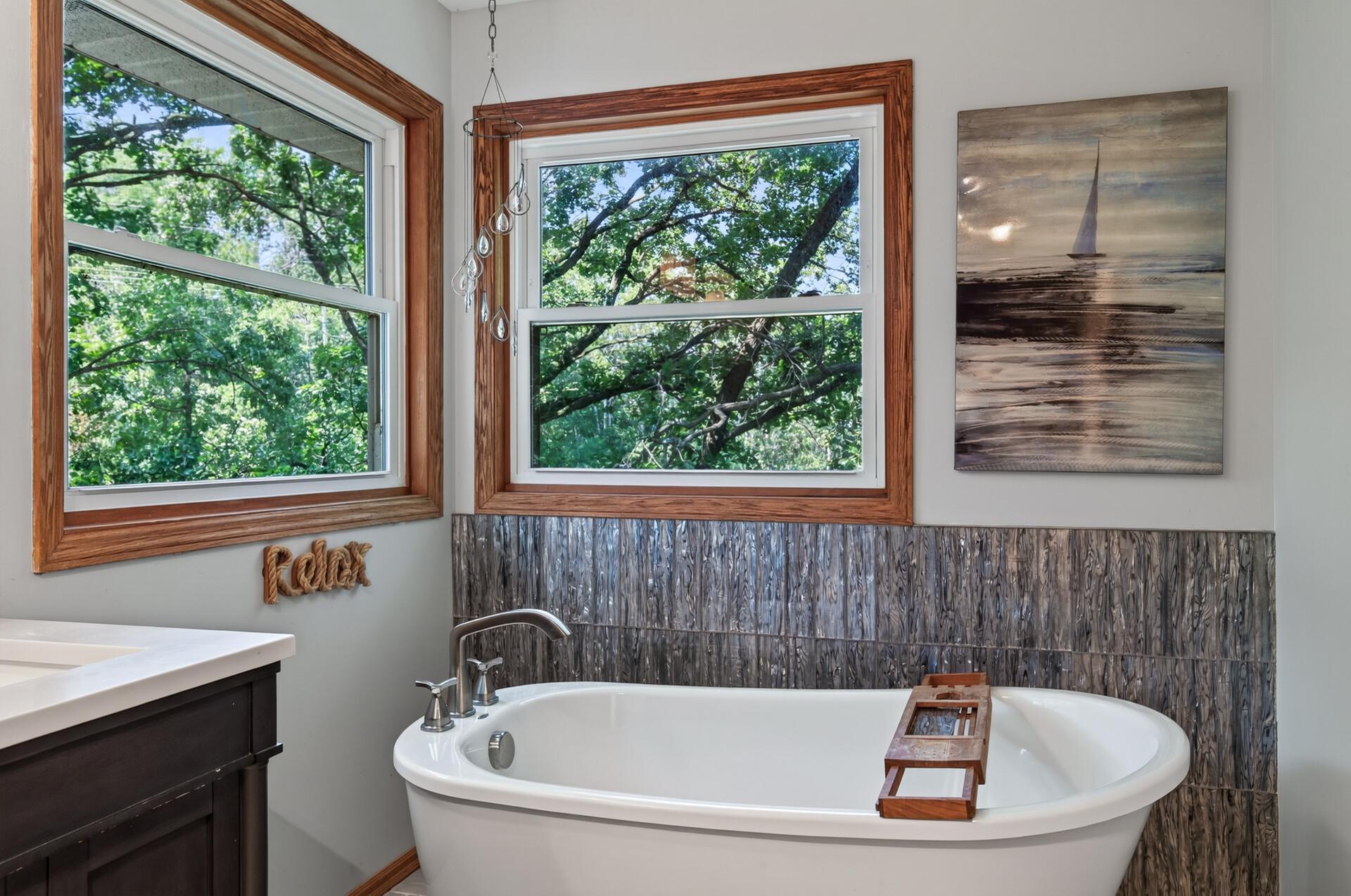 Spacious Primary Suite featuring two walk-in closets and a private en suite bath.